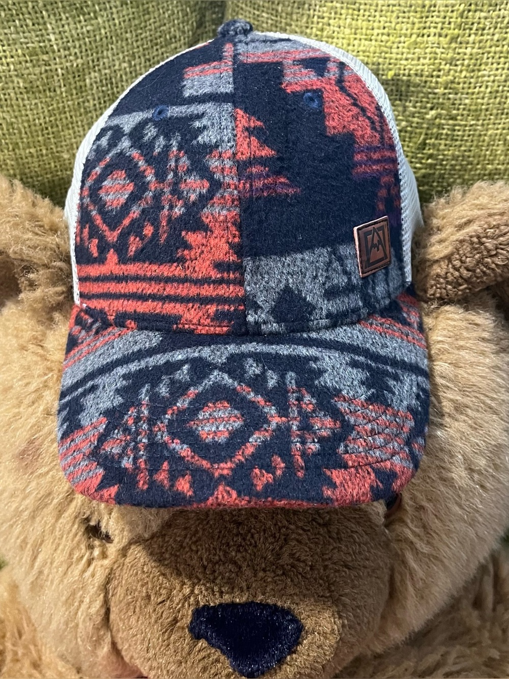 Avalanche Hat Men Outdoor Supply Company Snapback Southwest Aztec Mesh Back Cap
